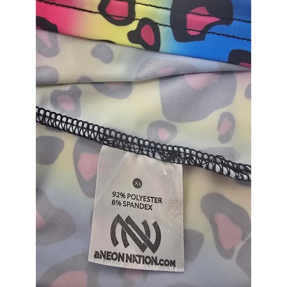 Lot 2 Women’s Dresses Neon Mesh SHEIN Curve 3XL & Neon Nation XL - Picture 5 of 5